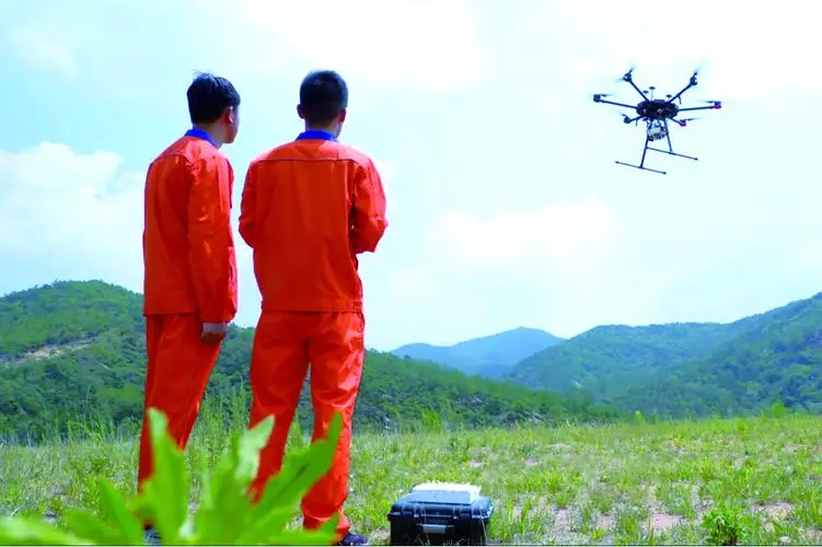 水满乡无人机倾斜摄影巡检拍摄